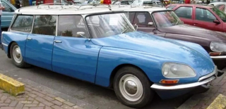 Citroën Break 21 1970 danube blue 1:18 Norev