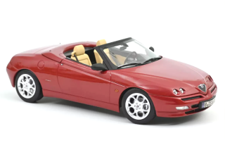 Alfa Romeo Spider 1999 Proteo red metallic 1:18 Norev