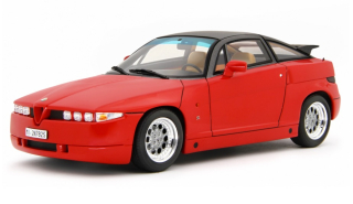 Alfa Romeo SZ (Es 30) 1989 red metallic 1:18 Laudoracing Model