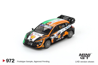Hyundai i20 N Rally1 #11 Rally Croatia 2023 1:64 Mini GT