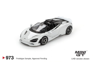 McLaren 750S Spider 2024 cirrus grey 1:64 Mini GT
