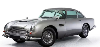 Aston Martin DB5 1963 silver birch 1:12 Norev