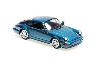 Porsche 911 Carrera 1992 turquoise metallic 1:43 Minichamps