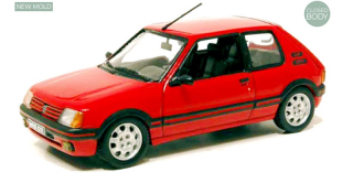 Peugeot 205 GTi 1.9 1991 Vallelunga red 1:12 Norev