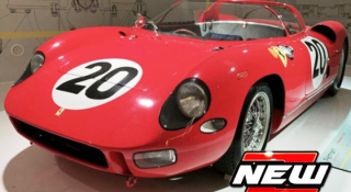 Ferrari 275P Spider 3.3L V12 Team Ferrari Spa SEFAC #20 Vaccarella/Guichet Winner 24H Le Mans 1964 Dirty Version After Race 1:18 Top Marques Collectibles