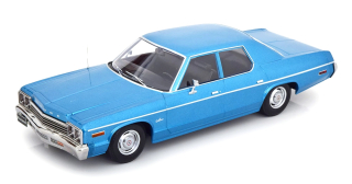 Dodge Monaco 1974 light blue metallic 1:18 KK Scale