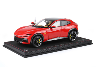 Ferrari Purosangue Panoramic Roof rosso corsa Luxury Pack 1:18 B.B.R. 