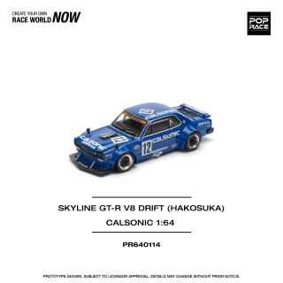 Nissan GT-R V8 Drift (Hakosuka) Calsonic 1:64 Pop Race