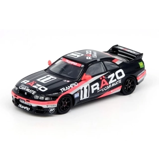Nissan Skyline GT-R R33 #11 Winner Razo Trampio N1 Super Endurance Series Sendan Highland 1995 1:64 Inno Models