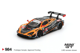 McLaren 720S GT3 Evo Pfaff Motorsports IMSA Daytona 24 Hours 2024 1:64 Mini GT