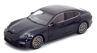 Porsche Panamera Turbo S 2020 blue metallic 1:18 Minichamps 