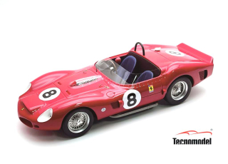 Ferrari 330 TRI/LM #8 P.Rodriguez Winner Bridgehampton 400 Km 1962 1:18 Tecnomodel