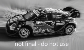 Ford Puma Rally1 #55 J.McErLean/E.Treacy Rally Monte-Carlo 2025 1:18 Ixo Models