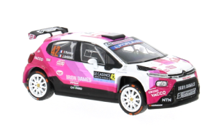 Citroen C3 Rally2 #42 Rumeau/Amblard Rally Monte-Carlo 2025 1:43 Ixo Models