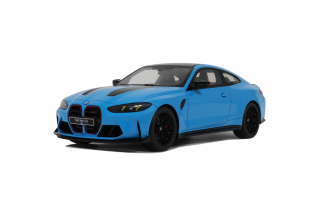BMW M4 CS 2024 Riviera blue 1:18 GT Spirit