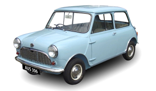 Austin Seven de Luxe 1960 light blue 1:12 SunStar
