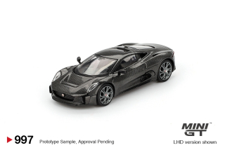 Jaguar C-X75 Test Car 1:64 Mini GT