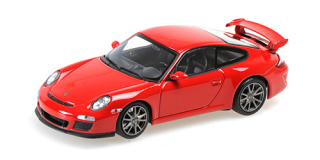 Porsche 911 GT3 2009 red 1:43 Minichamps
