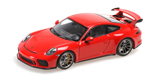 Porsche 911 GT3 2017 red 1:43 Minichamps