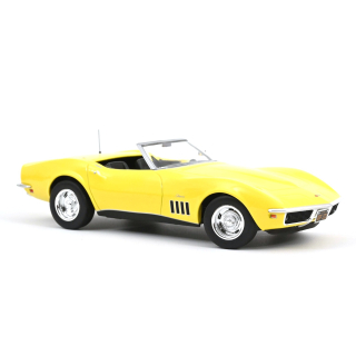 Chevrolet Corvette Convertible 1969 daytona yellow 1:18 Norev