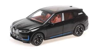 BMW iX 2022 black metallic 1:18 Minichamps 