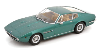 Maserati Ghibli Coupe 1969 green metallic 1:18 KK Scale