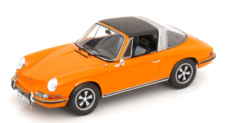 Porsche 911 T 2.2 Targa 1970 signal orange 1:18 Norev