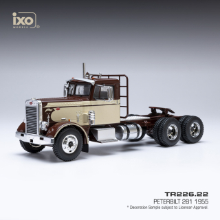 Peterbilt 281 1955 brown/beige 1:43 Ixo Models