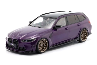 BMW M3 G81 Touring with Performance Parts 2024 twilight purple pearl metallic 1:18 Solido