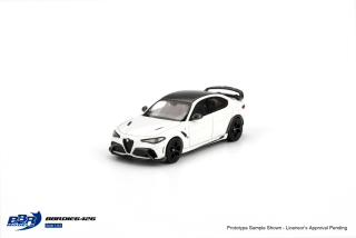 Alfa Romeo Giulia GTAM 2021 white 1:64 B.B.R. 