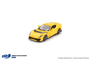 Ferrari 812 Competitizone 2021 Giallo modena 1:64 B.B.R.