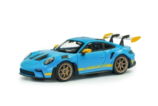 Porsche 911 992 GT3 RS Tribute 24H Daytona 2003 Riviera blue 1:43 Solido