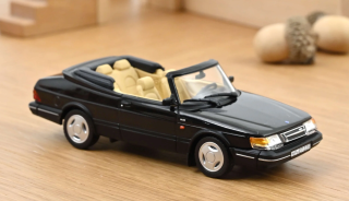 Saab 900 Turbo Convertible 1992 black 1:43 Norev