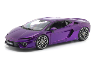 Lamborghini Temerario 2024 purple 1:18 Bburago