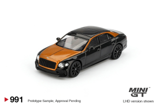 Bentley Flying Spur Orange flame, onyx 1:64 Mini GT