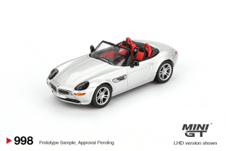 BMW Z8 silver 1:64 Mini GT