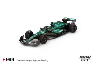 Aston Martin AMR24 #14 Fernando Alonso F1 Bahrain GP 2024 1:64 Mini GT