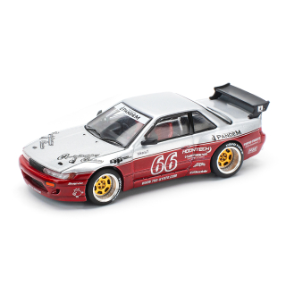 Pandem Nissan Silvia S13 Moontech red 1:64 Pop Race