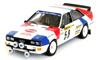 Audi Quattro #58 Briy/Henuset Rally Monte Carlo 1983 1:43 Troféu