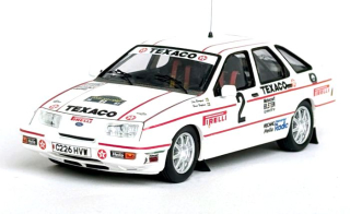 Ford Sierra XR 4x4 #2 Blomqvist/Berglund Rally Schweden 1987 1:43 Troféu