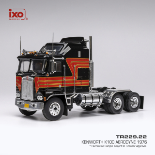 Kenworth K 100 Aerodyne 1976 black/red 1:43 Ixo Models