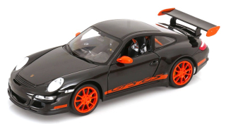 Porsche 911 (997) GT3 RS black 1:18 Welly