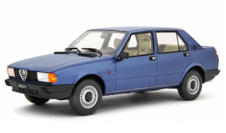 Alfa Romeo Giulietta 1.6 - 1.8 1980 blue metallic 1:18 Laudoracing Model