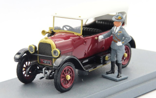 Fiat 501 Fiume 1919 with Figure Gabriele D'Annunzio 1:43 Rio Models