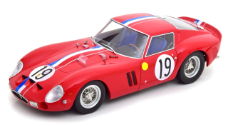 Ferrari 250GTO Coupe ch.3705gt #19 J.Guichet - P.Noblet 2nd 24h Le Mans 1962 1:18 KK Scale