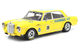 Mercedes-Benz 300 SEL 6.8 Team Hannen Alt #38 H.Heyer Hockenheim 1971 1:18 Werk83