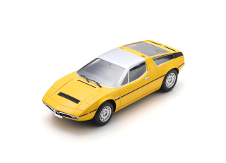 Maserati Bora 1971 yellow 1:18 Schuco
