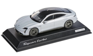Porsche Taycan Turbo J1.2 ice grey metallic 1:43 Porsche Dealer Edition