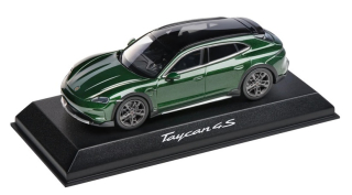 Porsche Taycan 4S Cross Turismo oak green neo 1:43 Porsche Dealer Edition