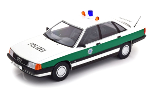 Audi 100 C3 1989 *Polizei* 1:18 Triple9 Collection